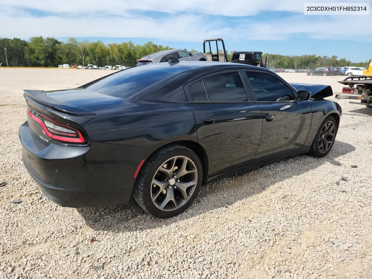 2015 DODGE CHARGER VIN 2C3CDXHG1FH852314 — фото 3