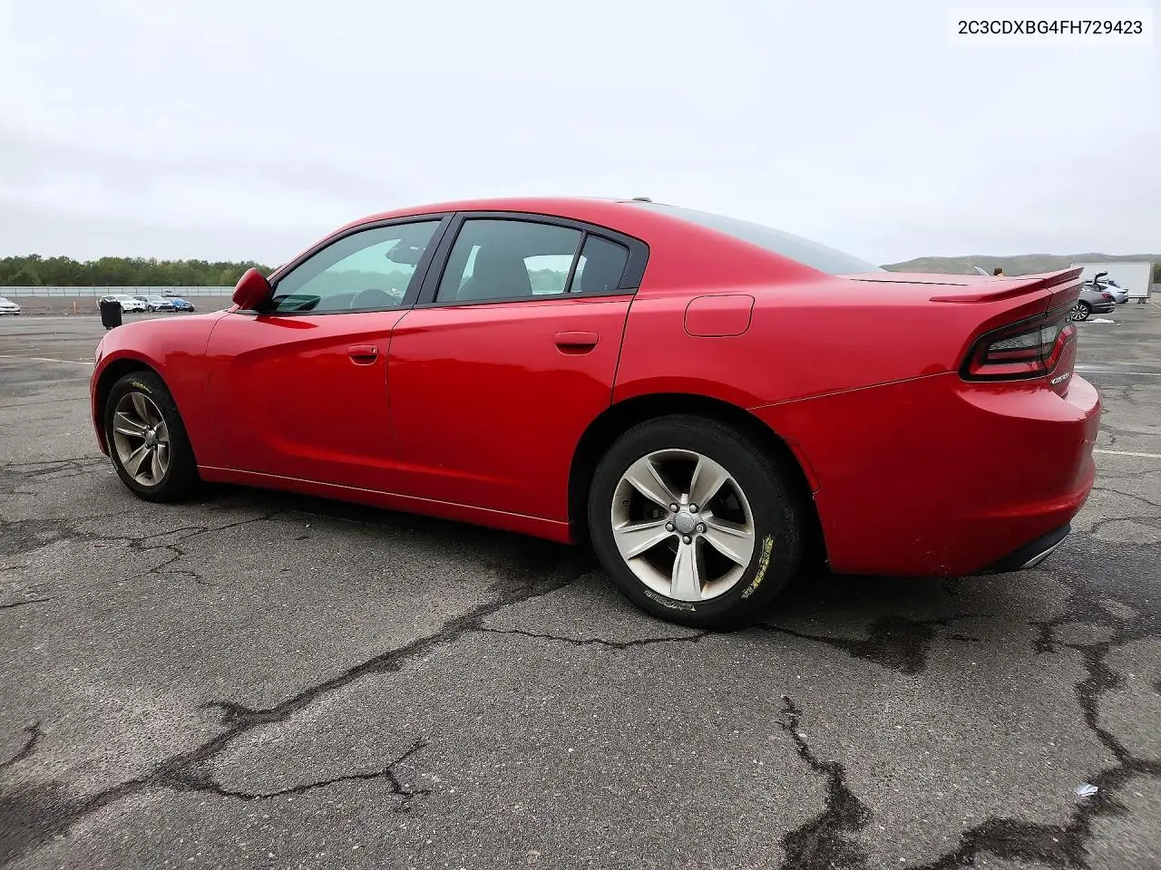 2015 DODGE CHARGER VIN 2C3CDXBG4FH729423 — фото 2