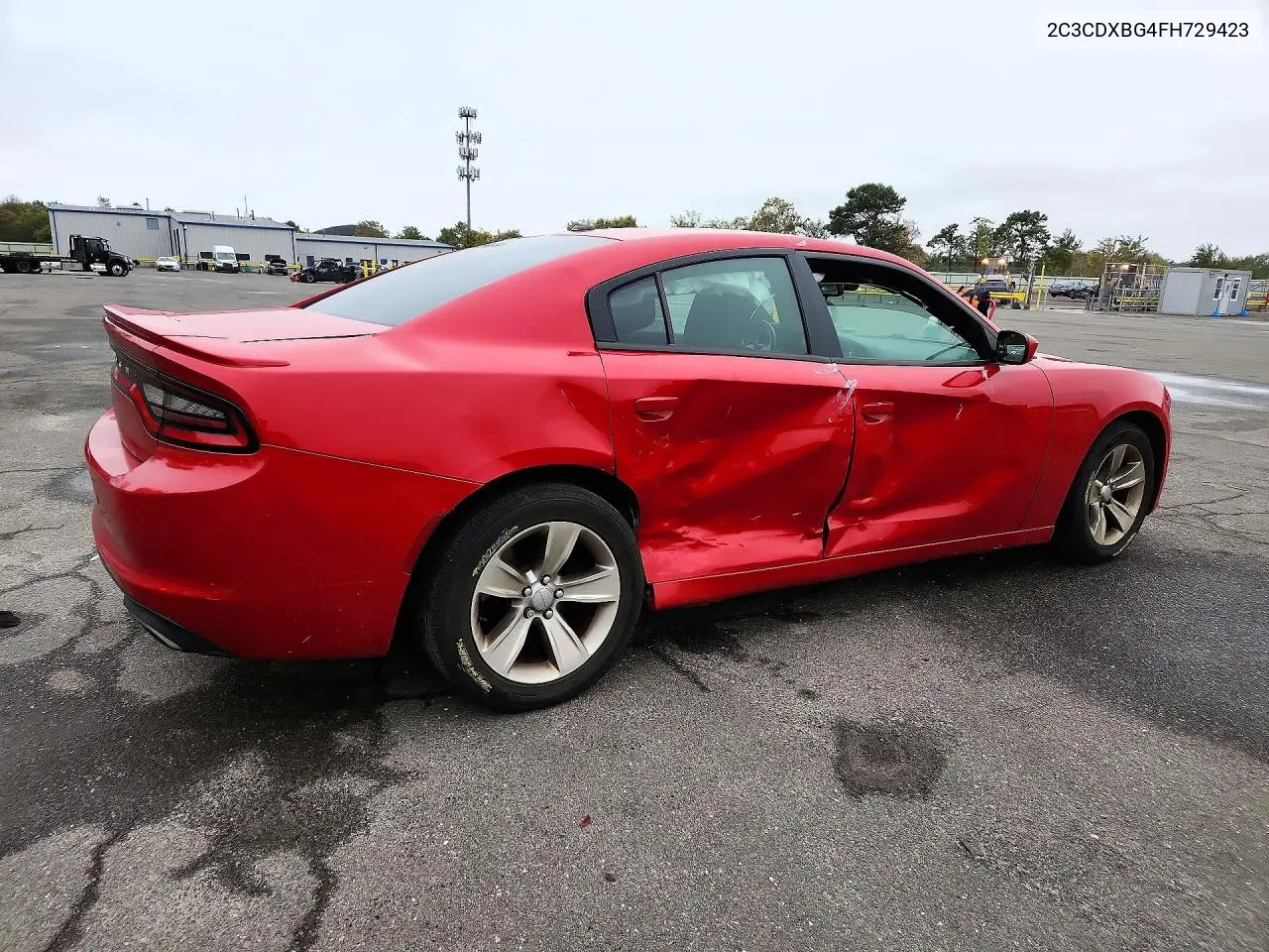 2015 DODGE CHARGER VIN 2C3CDXBG4FH729423 — фото 3