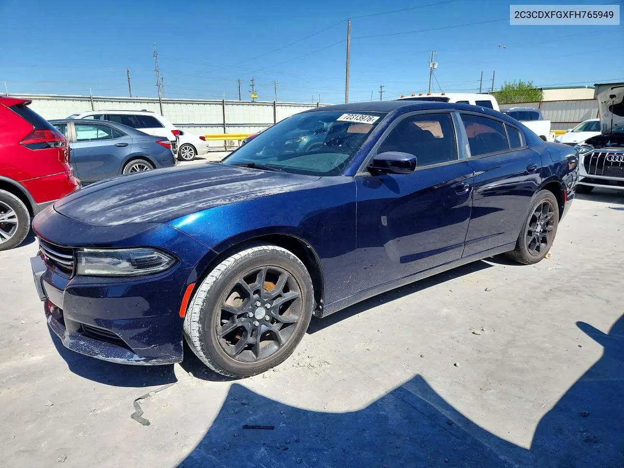 DODGE CHARGER 2015, VIN 2C3CDXFGXFH765949