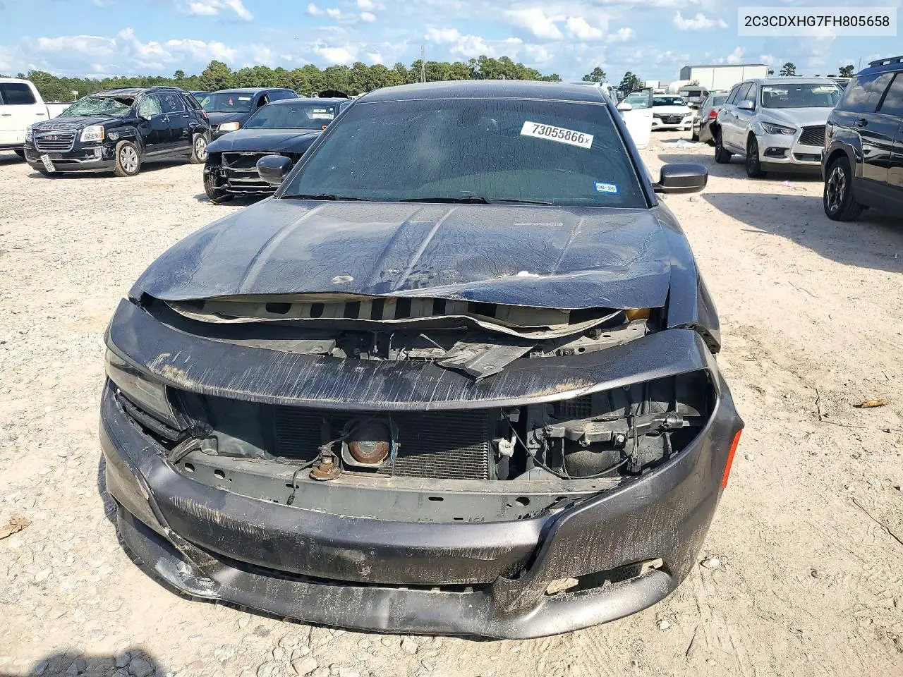 2015 DODGE CHARGER VIN 2C3CDXHG7FH805658 — фото 5