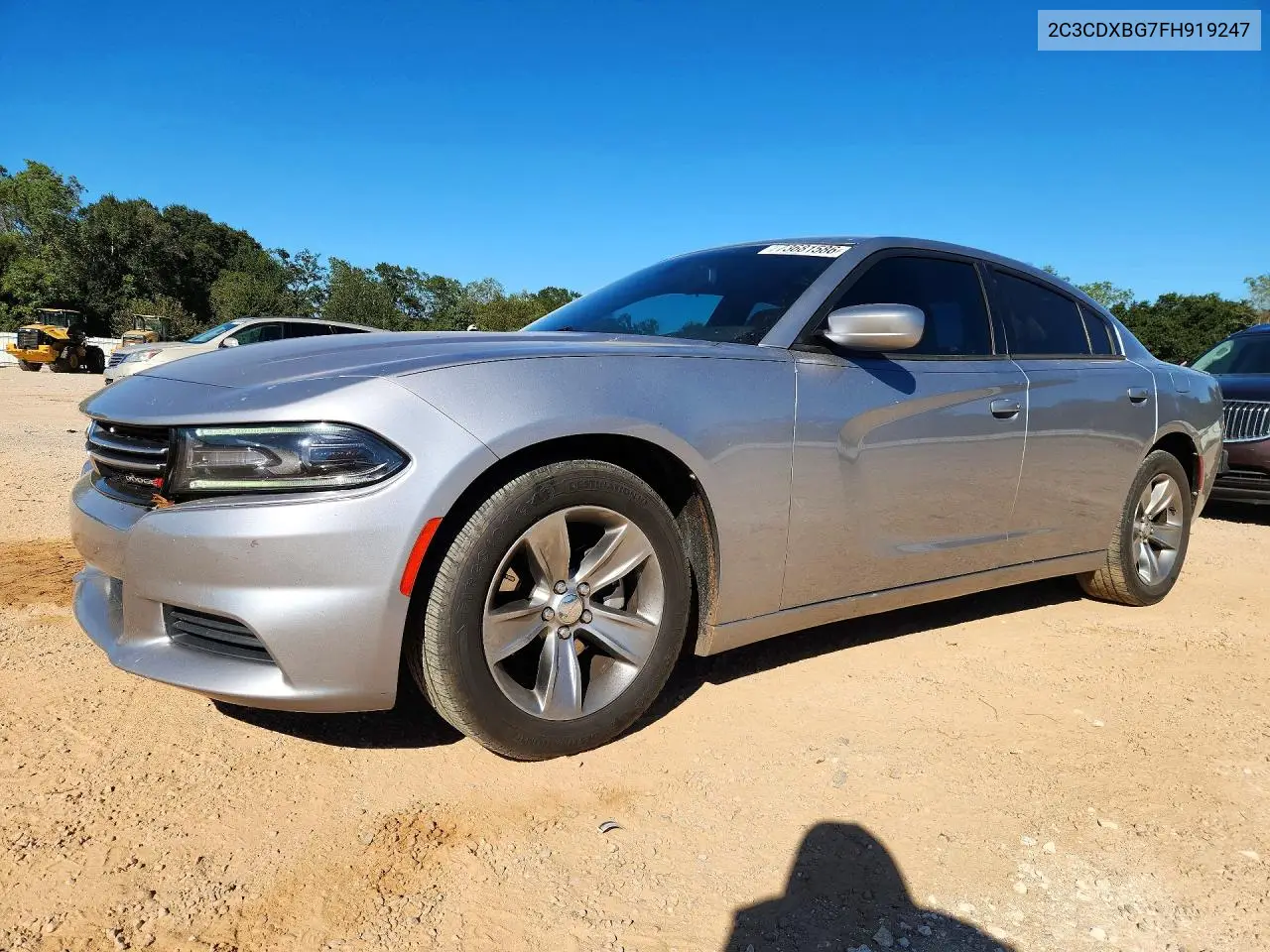 DODGE CHARGER 2015, VIN 2C3CDXBG7FH919247