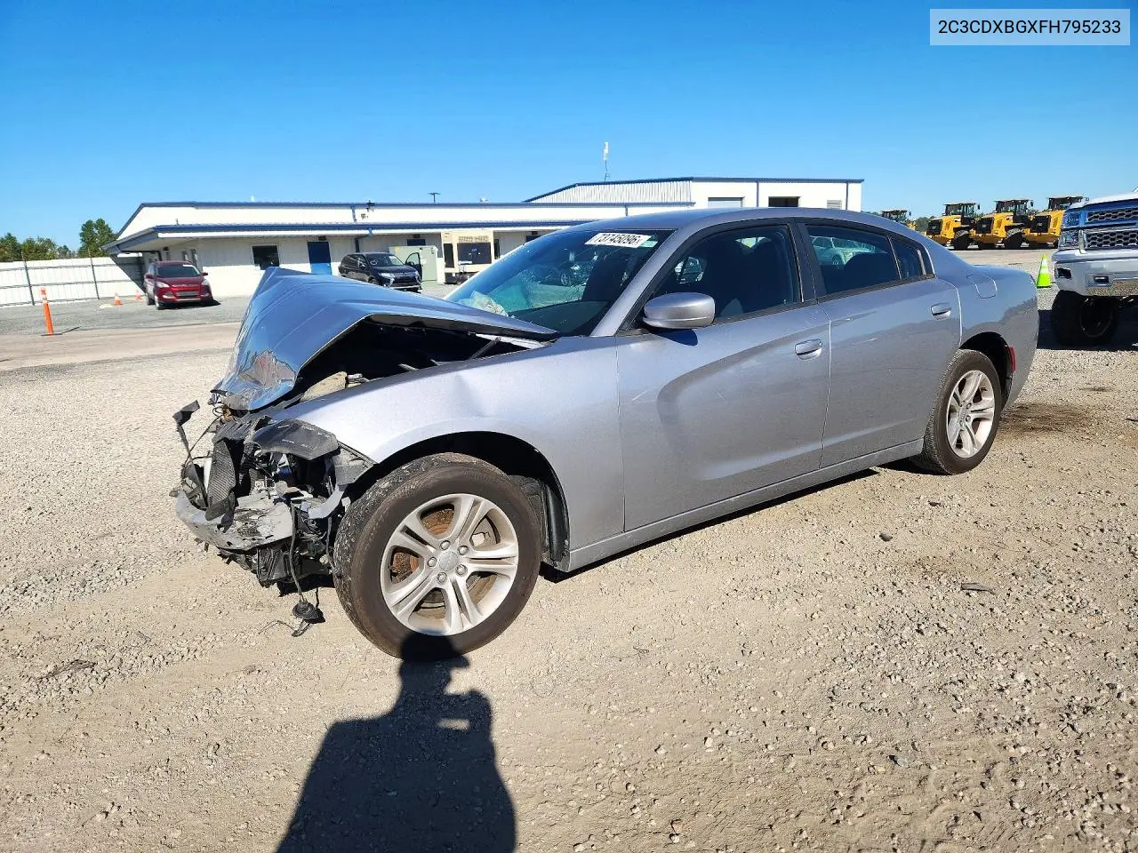DODGE CHARGER 2015, VIN 2C3CDXBGXFH795233