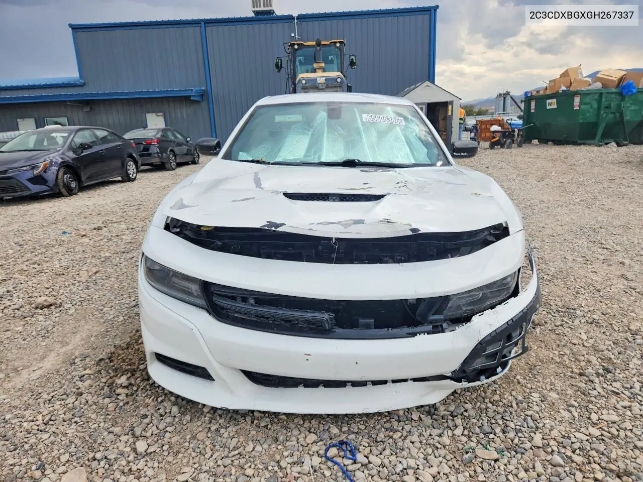 2016 DODGE CHARGER VIN 2C3CDXBGXGH267337 — фото 5