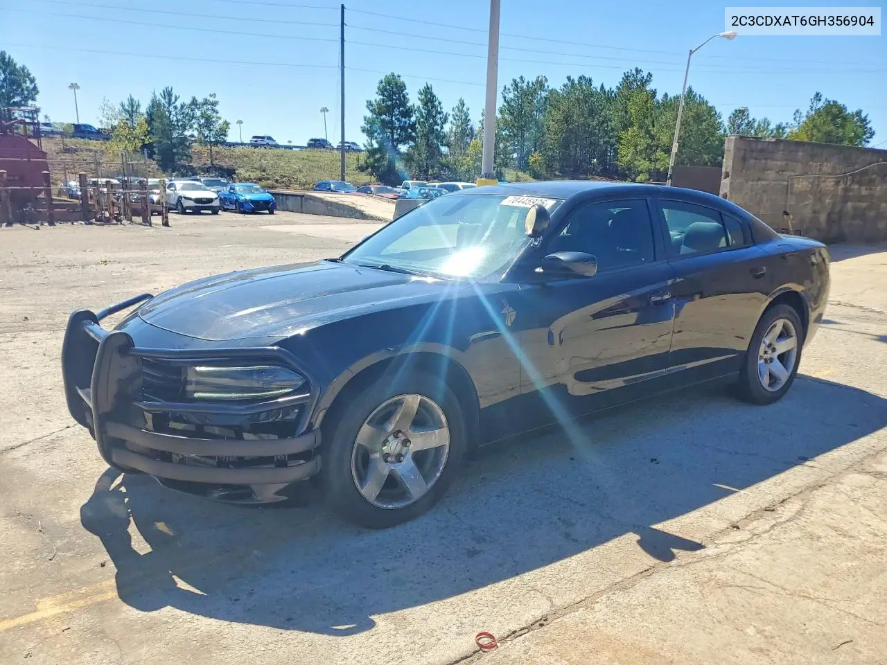 DODGE CHARGER 2016, VIN 2C3CDXAT6GH356904
