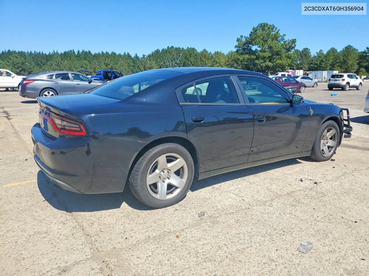 2016 DODGE CHARGER VIN 2C3CDXAT6GH356904 — фото 3