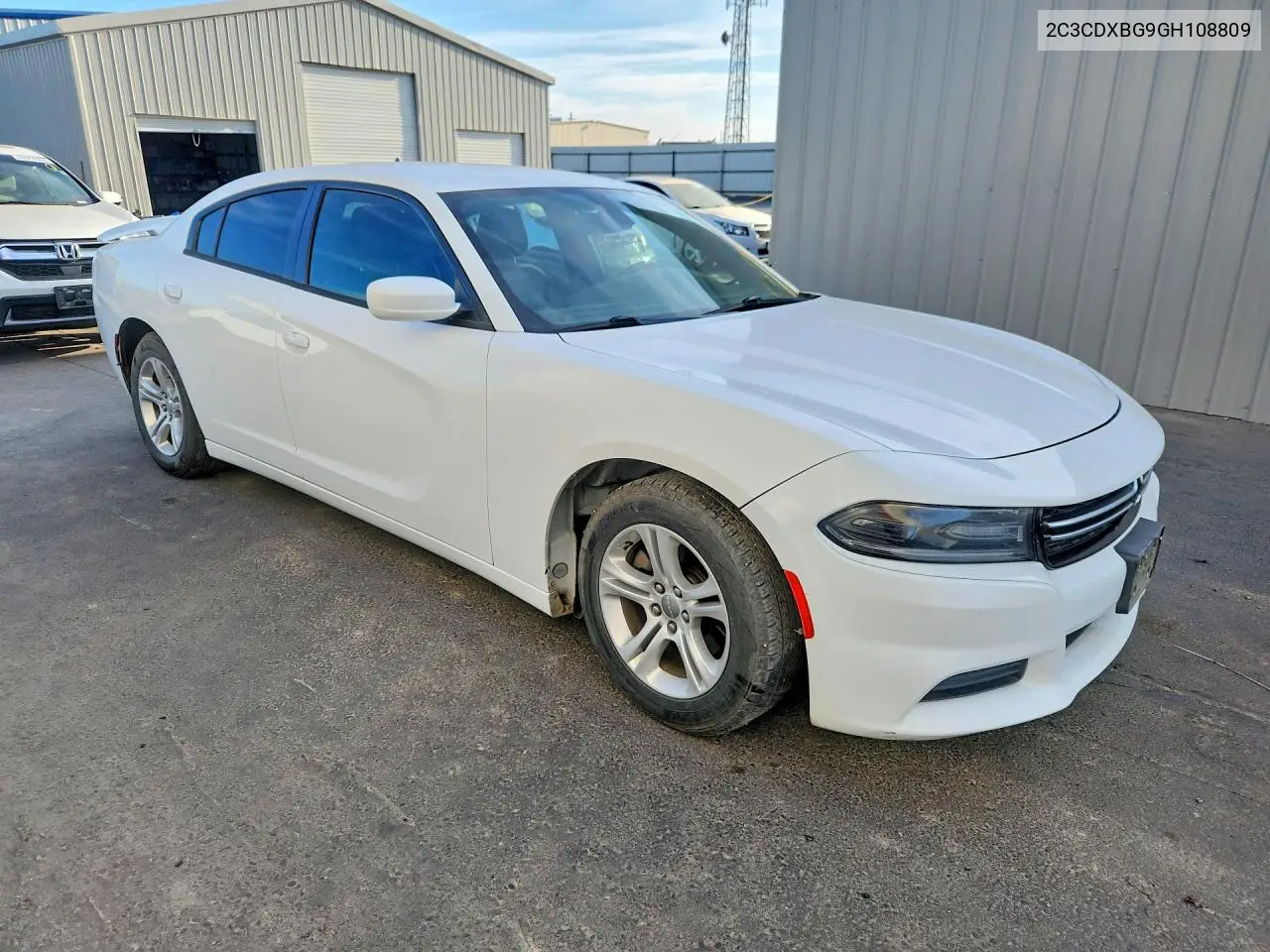 2016 DODGE CHARGER VIN 2C3CDXBG9GH108809 — фото 4
