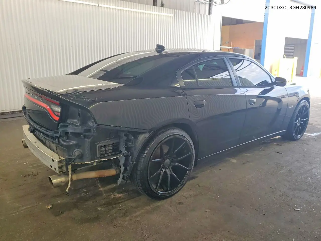2016 DODGE CHARGER VIN 2C3CDXCT3GH280989 — фото 3