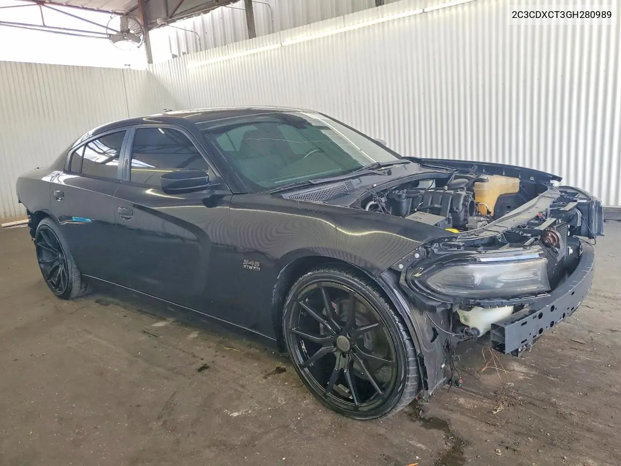2016 DODGE CHARGER VIN 2C3CDXCT3GH280989 — фото 4