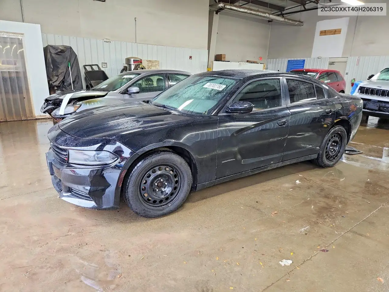 2016 DODGE CHARGER VIN 2C3CDXKT4GH206319 — фото 2