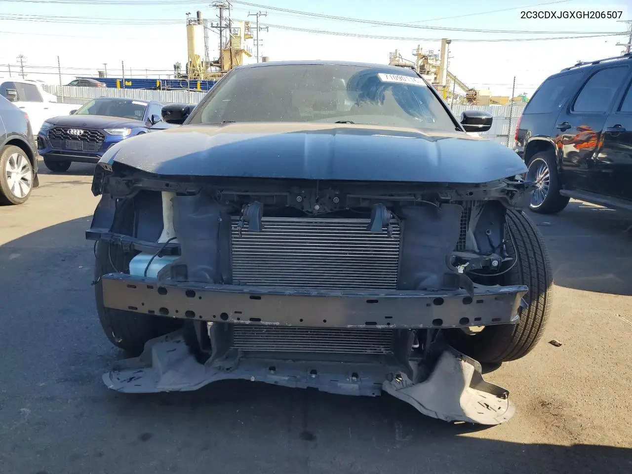 2016 DODGE CHARGER VIN 2C3CDXJGXGH206507 — фото 5