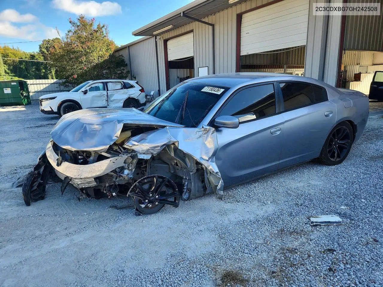 DODGE CHARGER 2016, VIN 2C3CDXBG7GH242508