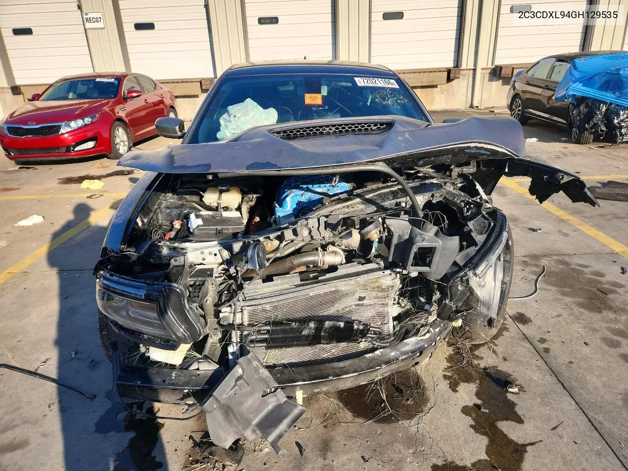 2016 DODGE CHARGER VIN 2C3CDXL94GH129535 — фото 5