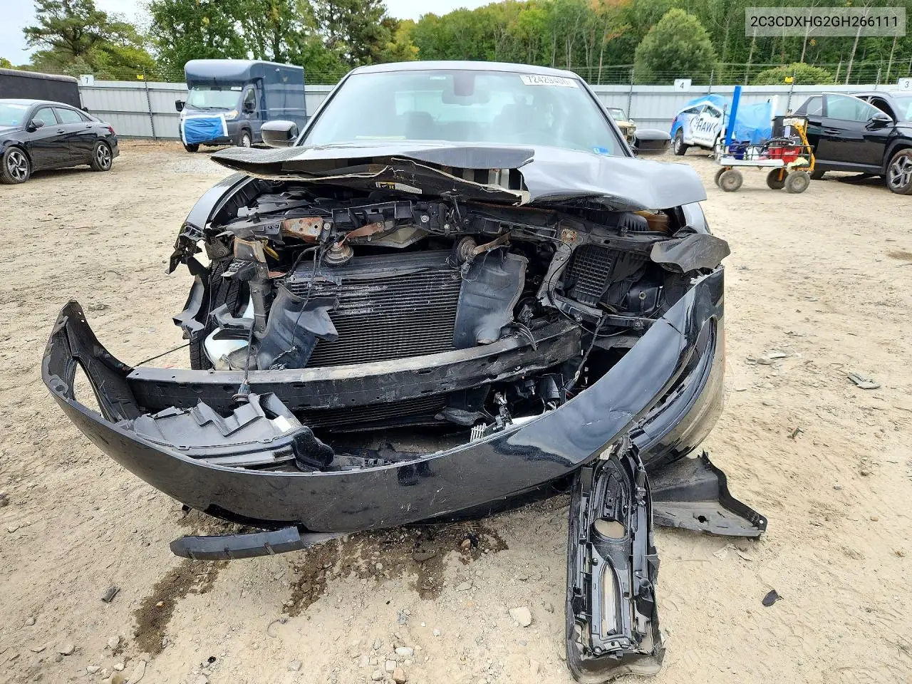 2016 DODGE CHARGER VIN 2C3CDXHG2GH266111 — фото 5