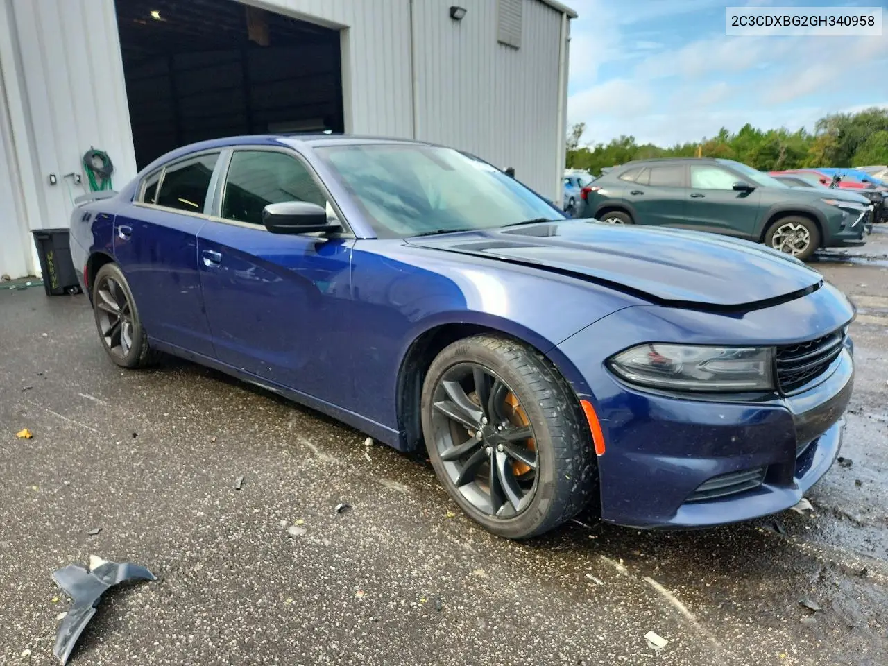 2016 DODGE CHARGER VIN 2C3CDXBG2GH340958 — фото 4