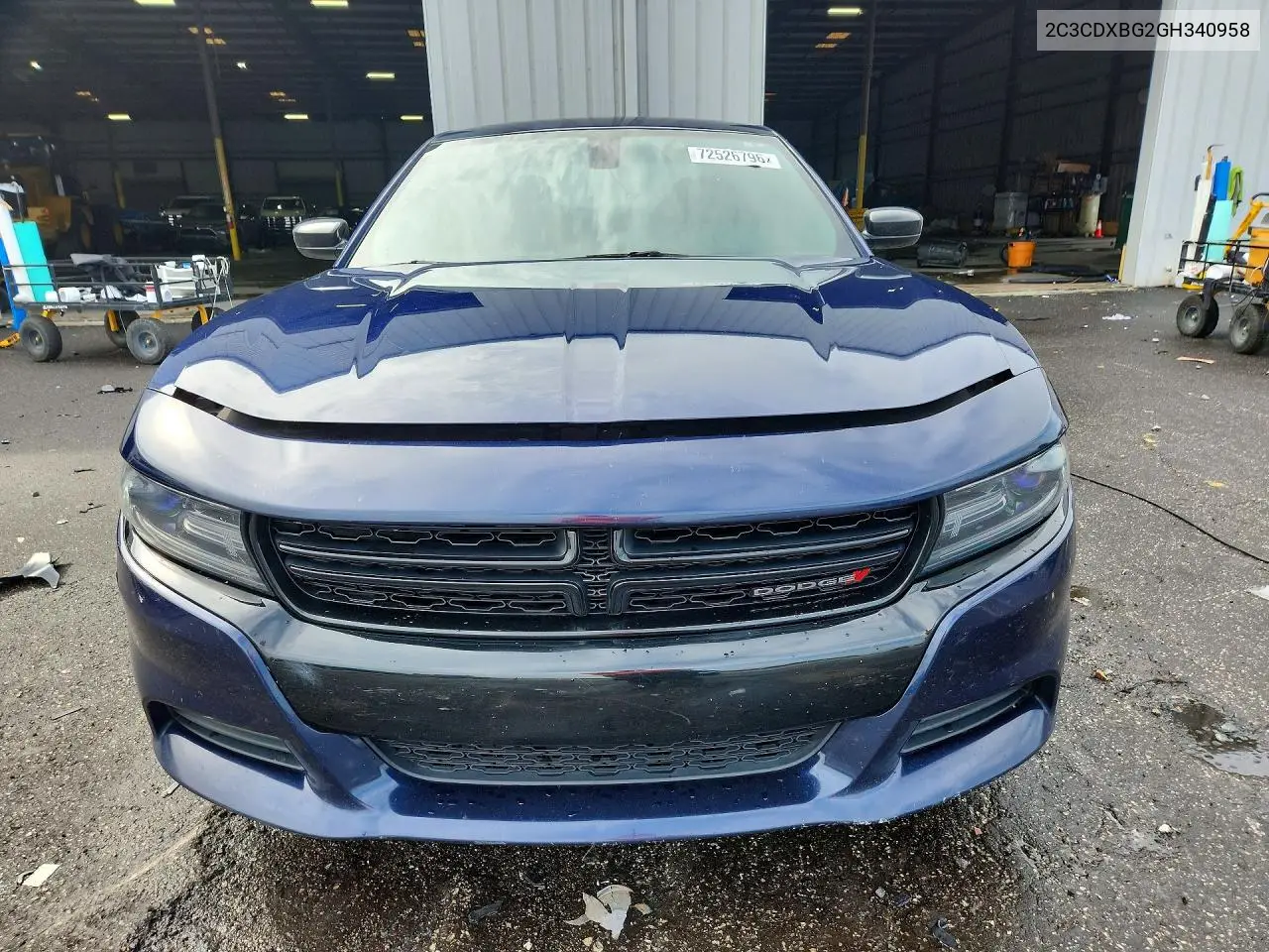 2016 DODGE CHARGER VIN 2C3CDXBG2GH340958 — фото 5