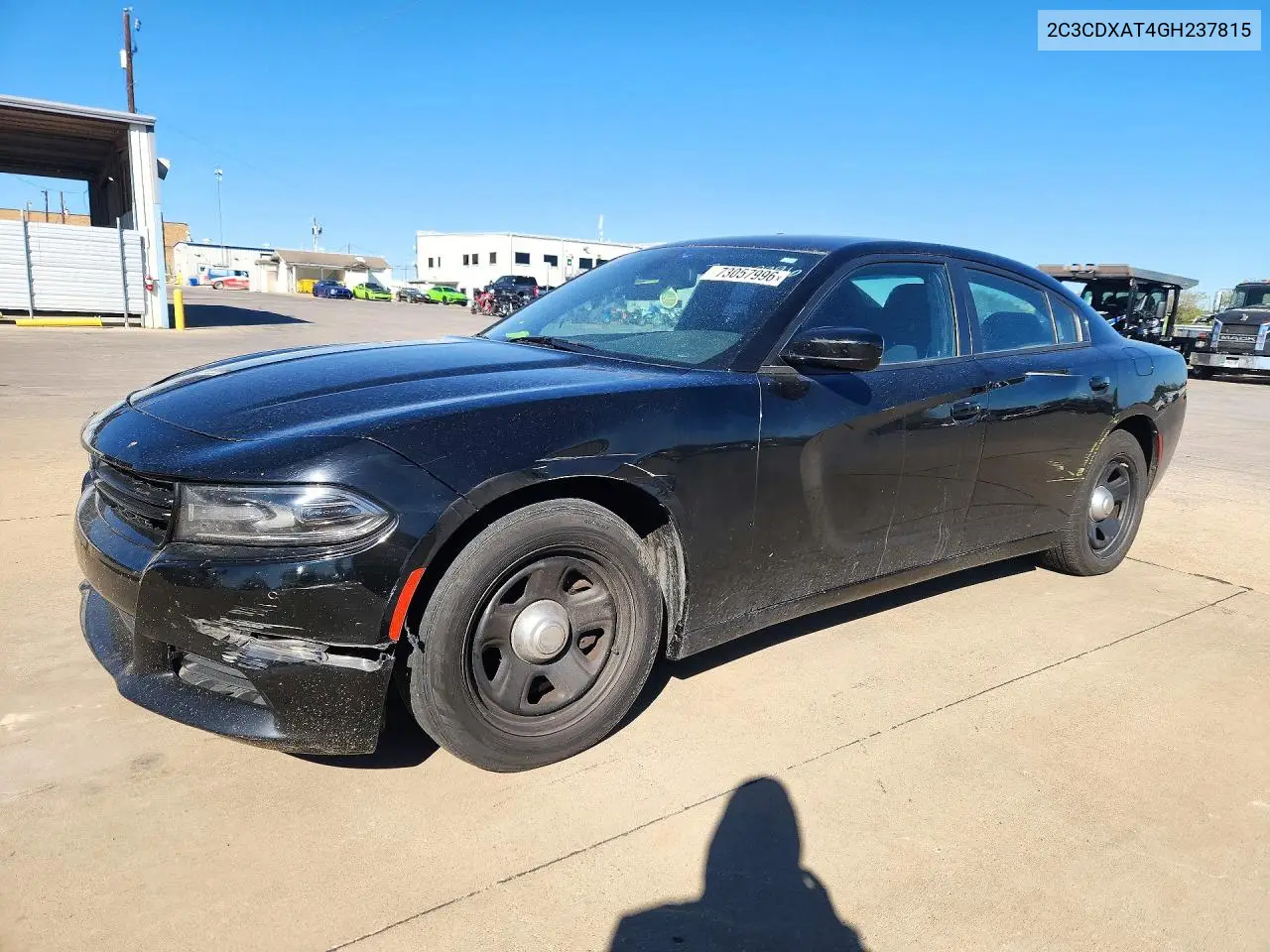 DODGE CHARGER 2016, VIN 2C3CDXAT4GH237815