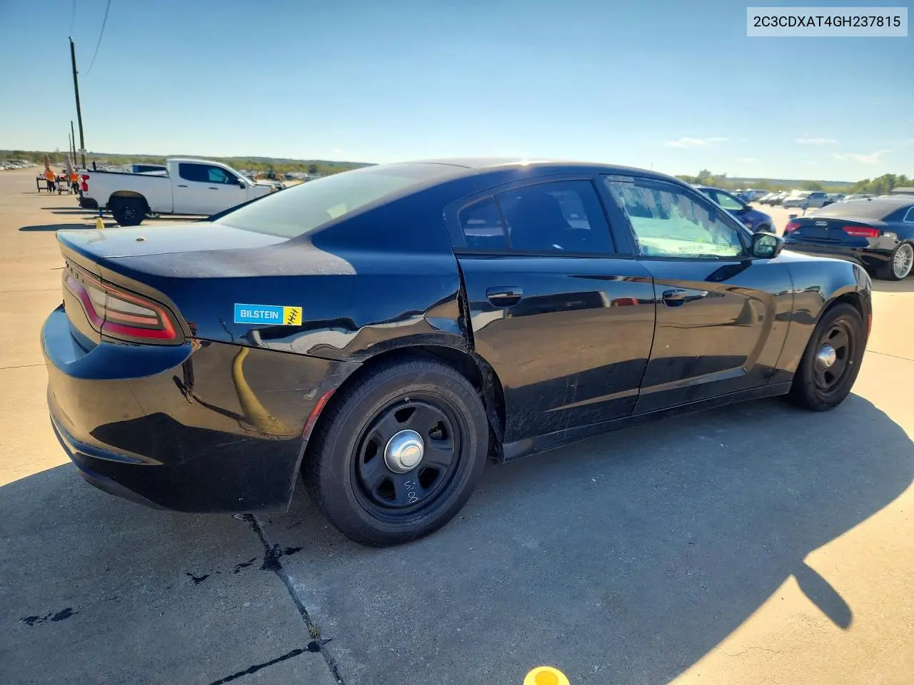 2016 DODGE CHARGER VIN 2C3CDXAT4GH237815 — фото 3