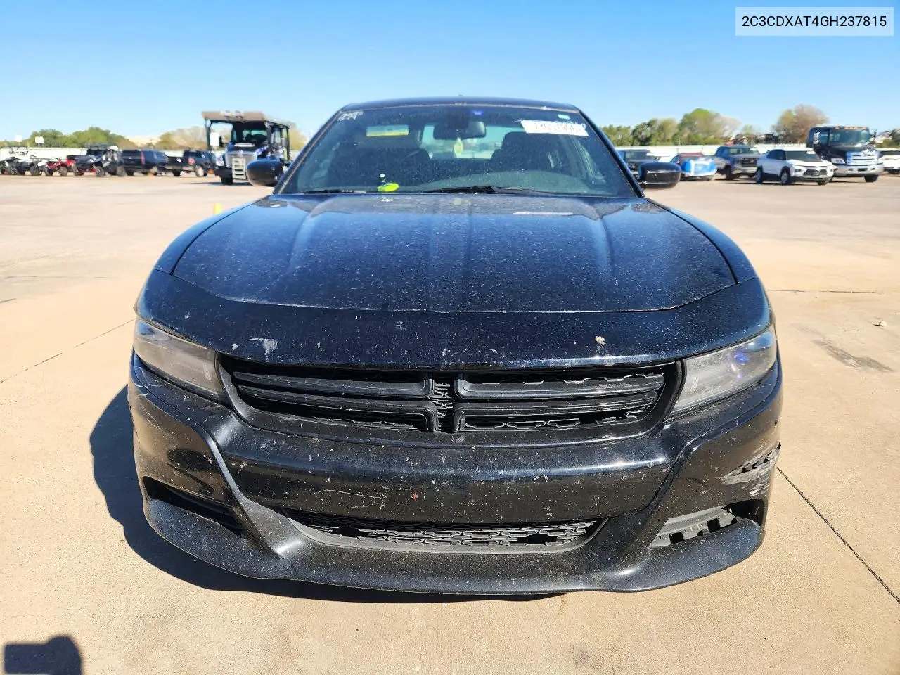 2016 DODGE CHARGER VIN 2C3CDXAT4GH237815 — фото 5