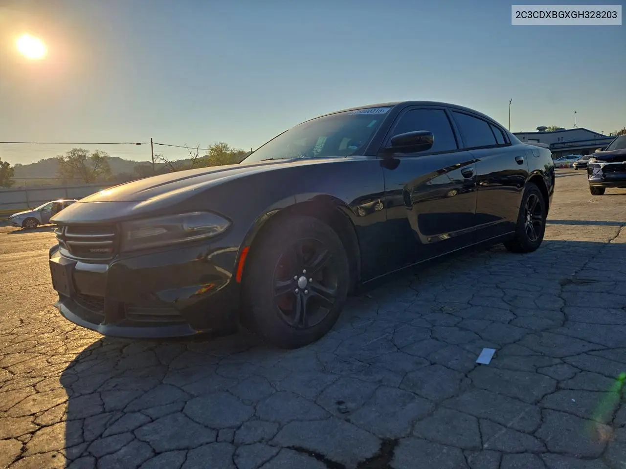 DODGE CHARGER 2016, VIN 2C3CDXBGXGH328203