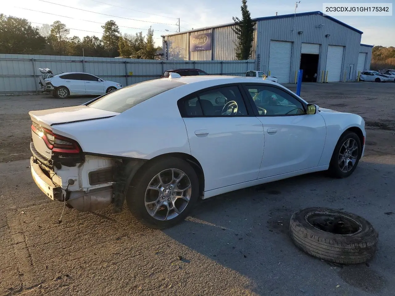 2016 DODGE CHARGER VIN 2C3CDXJG1GH175342 — фото 3