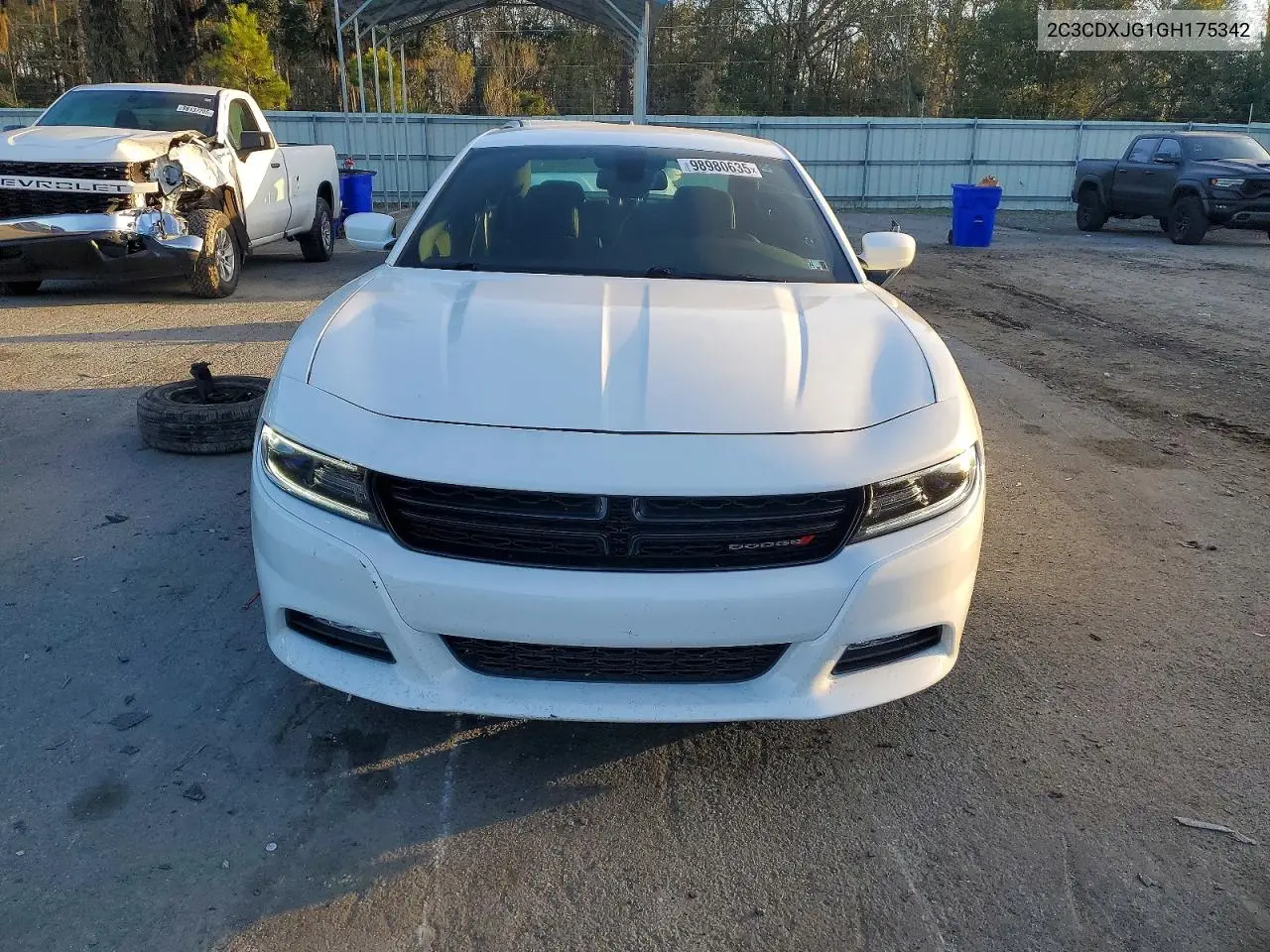 2016 DODGE CHARGER VIN 2C3CDXJG1GH175342 — фото 5