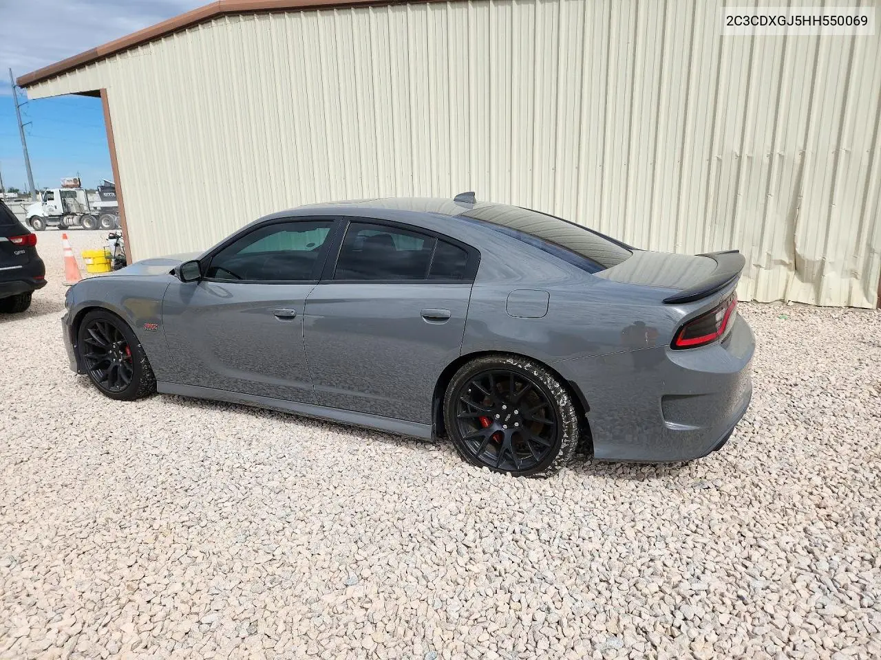 2017 DODGE CHARGER VIN 2C3CDXGJ5HH550069 — фото 2