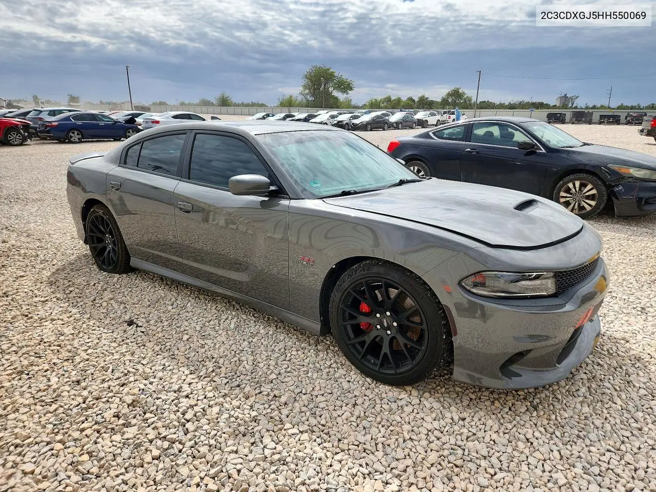 2017 DODGE CHARGER VIN 2C3CDXGJ5HH550069 — фото 4