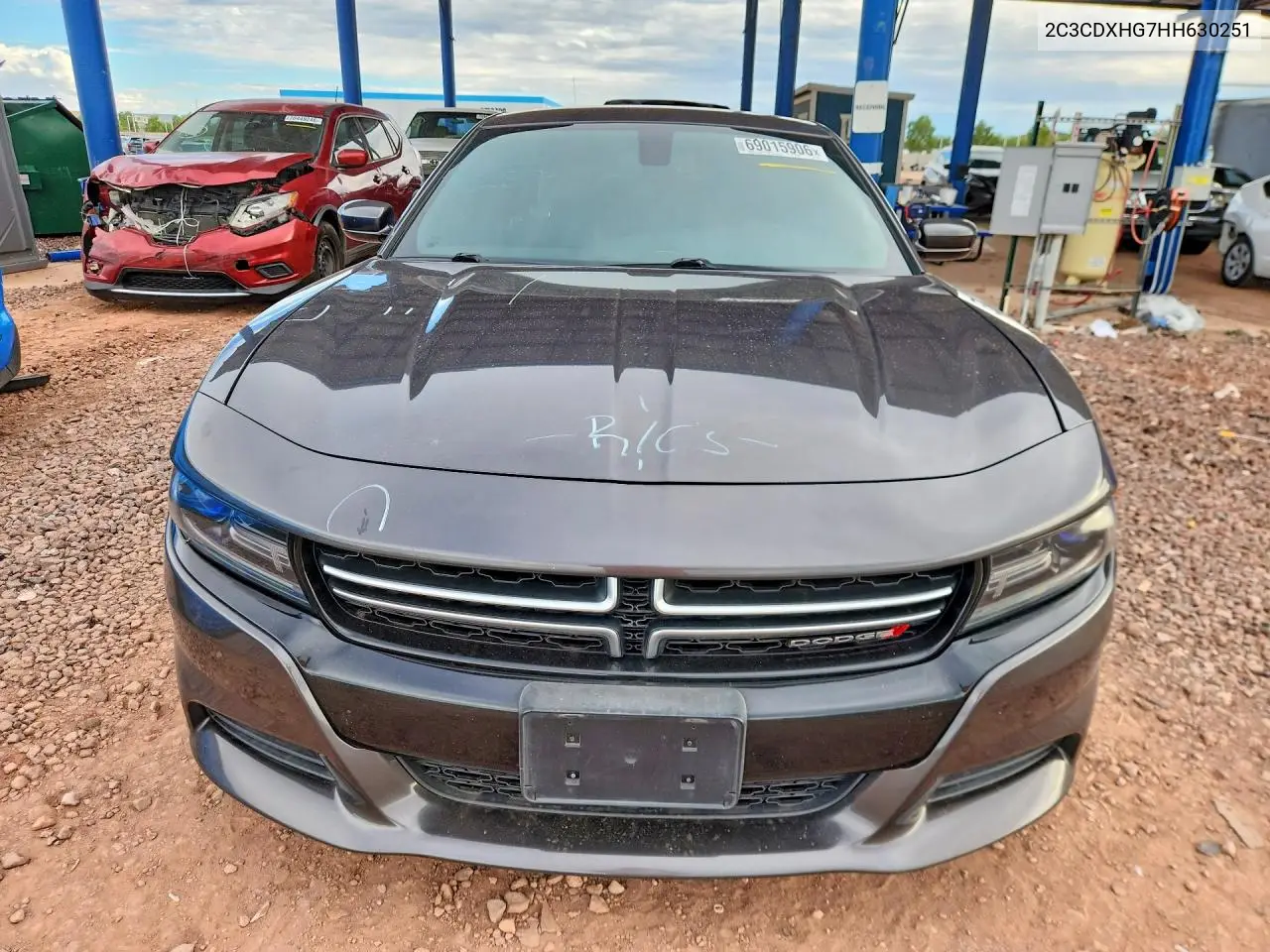 2017 DODGE CHARGER VIN 2C3CDXHG7HH630251 — фото 5