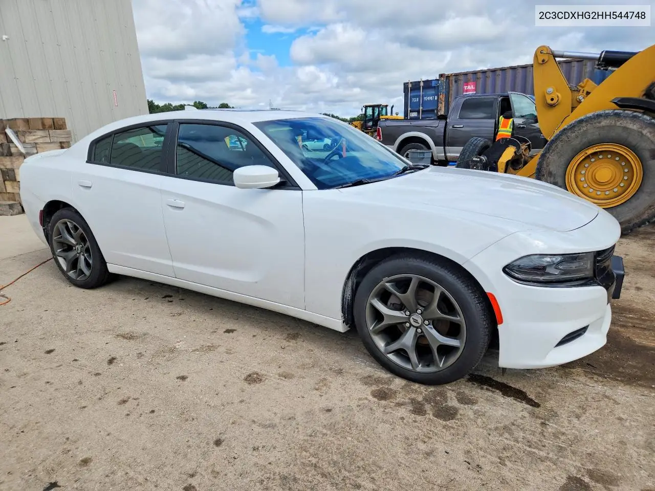 2017 DODGE CHARGER VIN 2C3CDXHG2HH544748 — фото 4