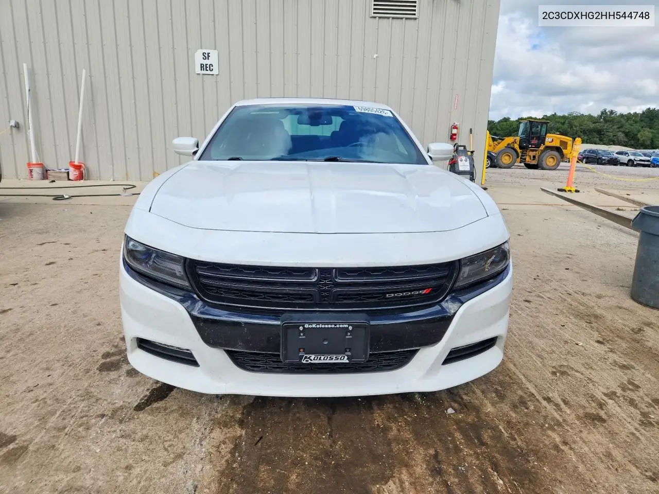 2017 DODGE CHARGER VIN 2C3CDXHG2HH544748 — фото 5