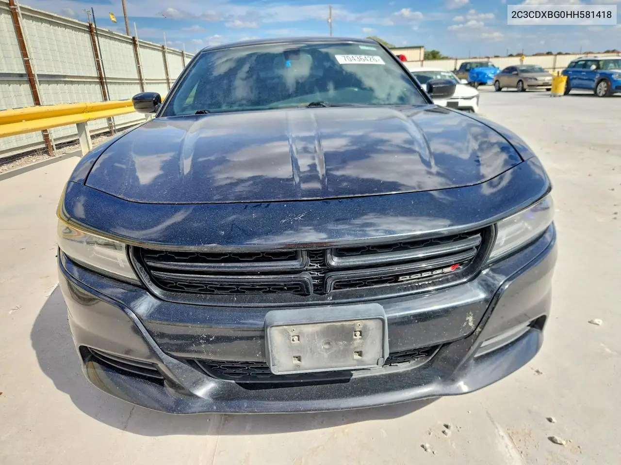 2017 DODGE CHARGER VIN 2C3CDXBG0HH581418 — фото 5