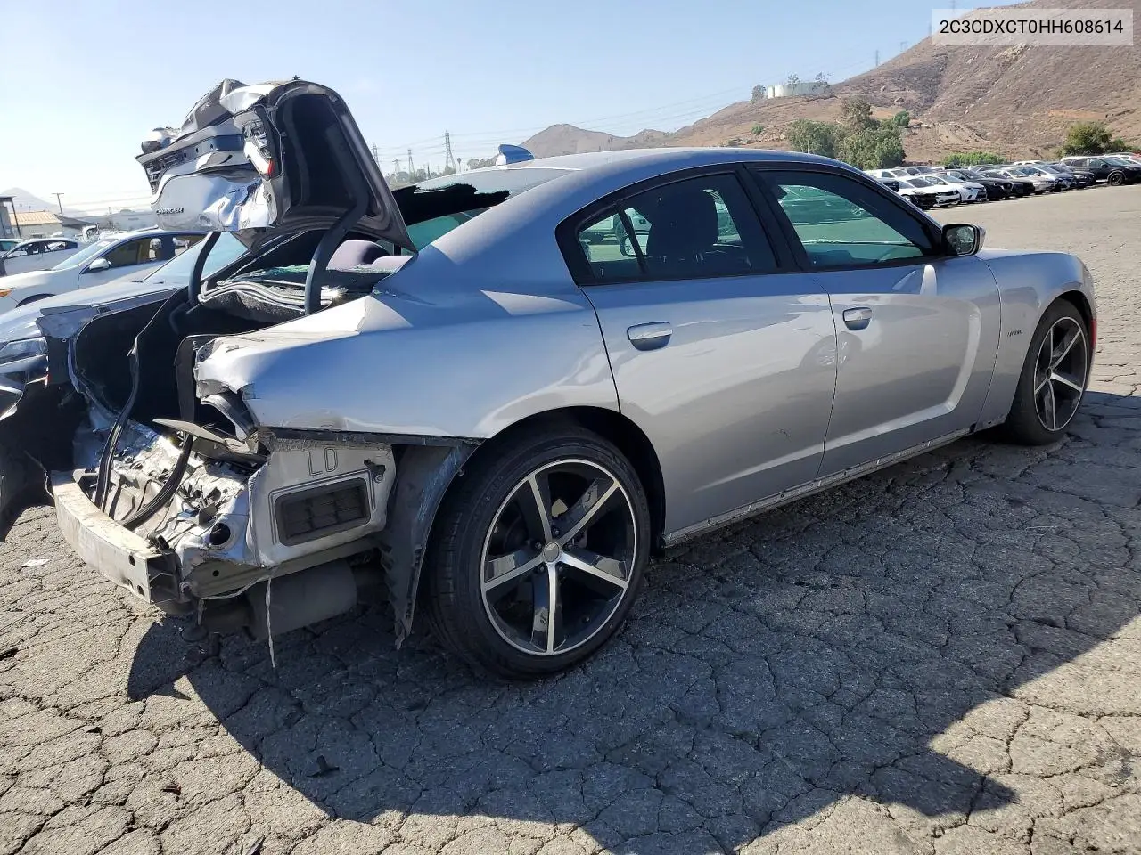 2017 DODGE CHARGER VIN 2C3CDXCT0HH608614 — фото 3