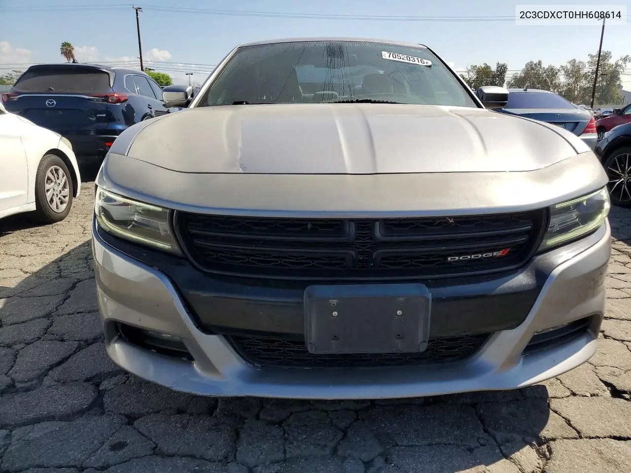 2017 DODGE CHARGER VIN 2C3CDXCT0HH608614 — фото 5
