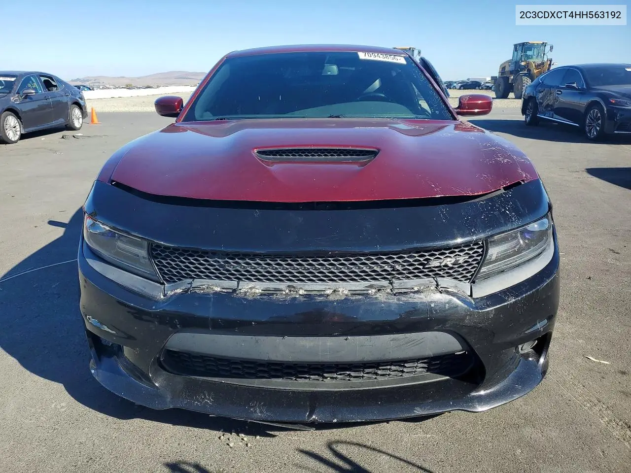 2017 DODGE CHARGER VIN 2C3CDXCT4HH563192 — фото 5