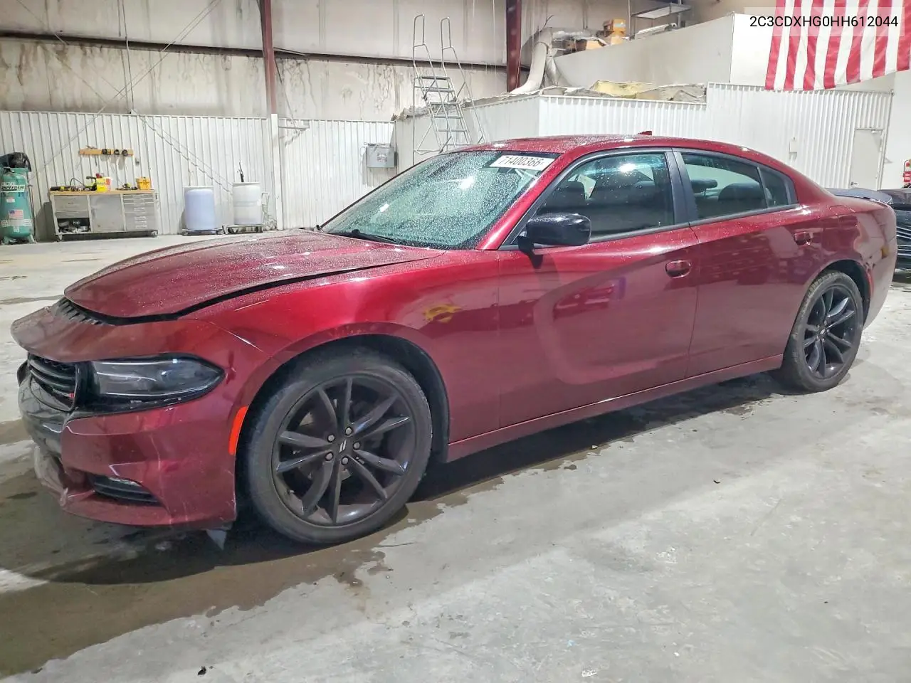 DODGE CHARGER 2017, VIN 2C3CDXHG0HH612044