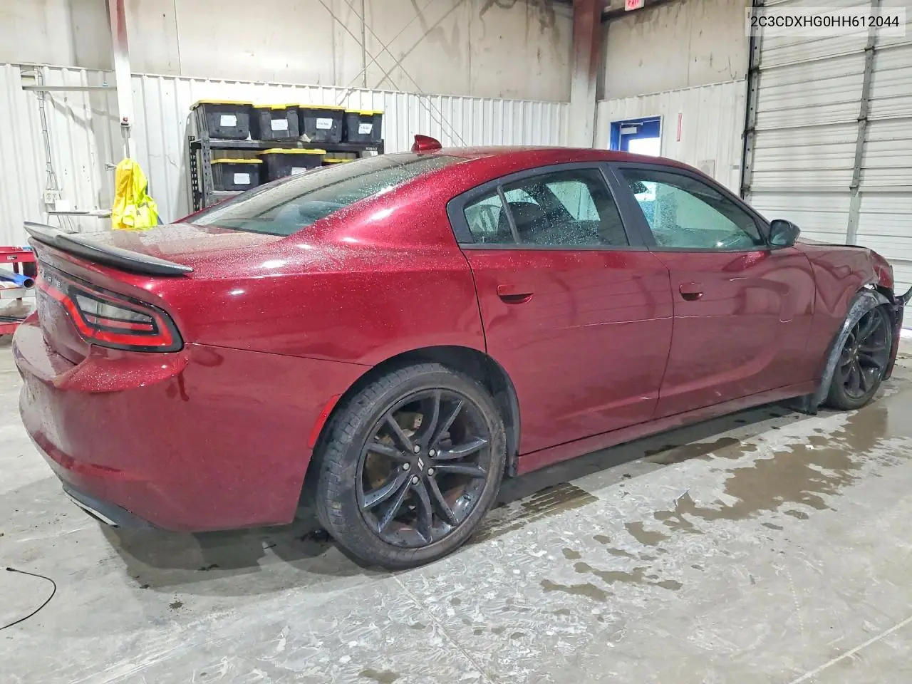 2017 DODGE CHARGER VIN 2C3CDXHG0HH612044 — фото 3