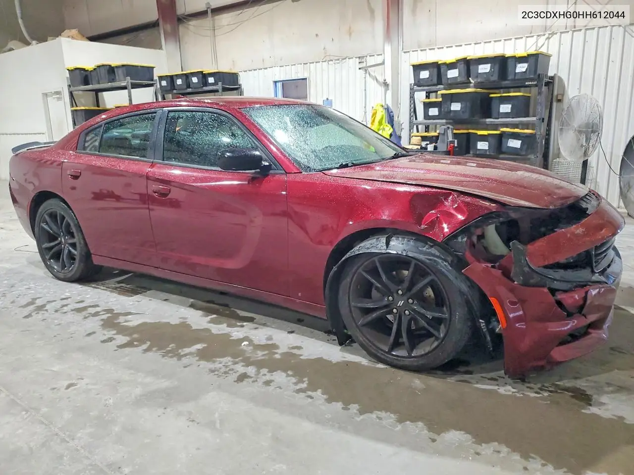 2017 DODGE CHARGER VIN 2C3CDXHG0HH612044 — фото 4