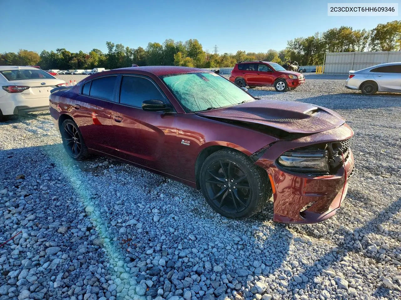 2017 DODGE CHARGER VIN 2C3CDXCT6HH609346 — фото 4