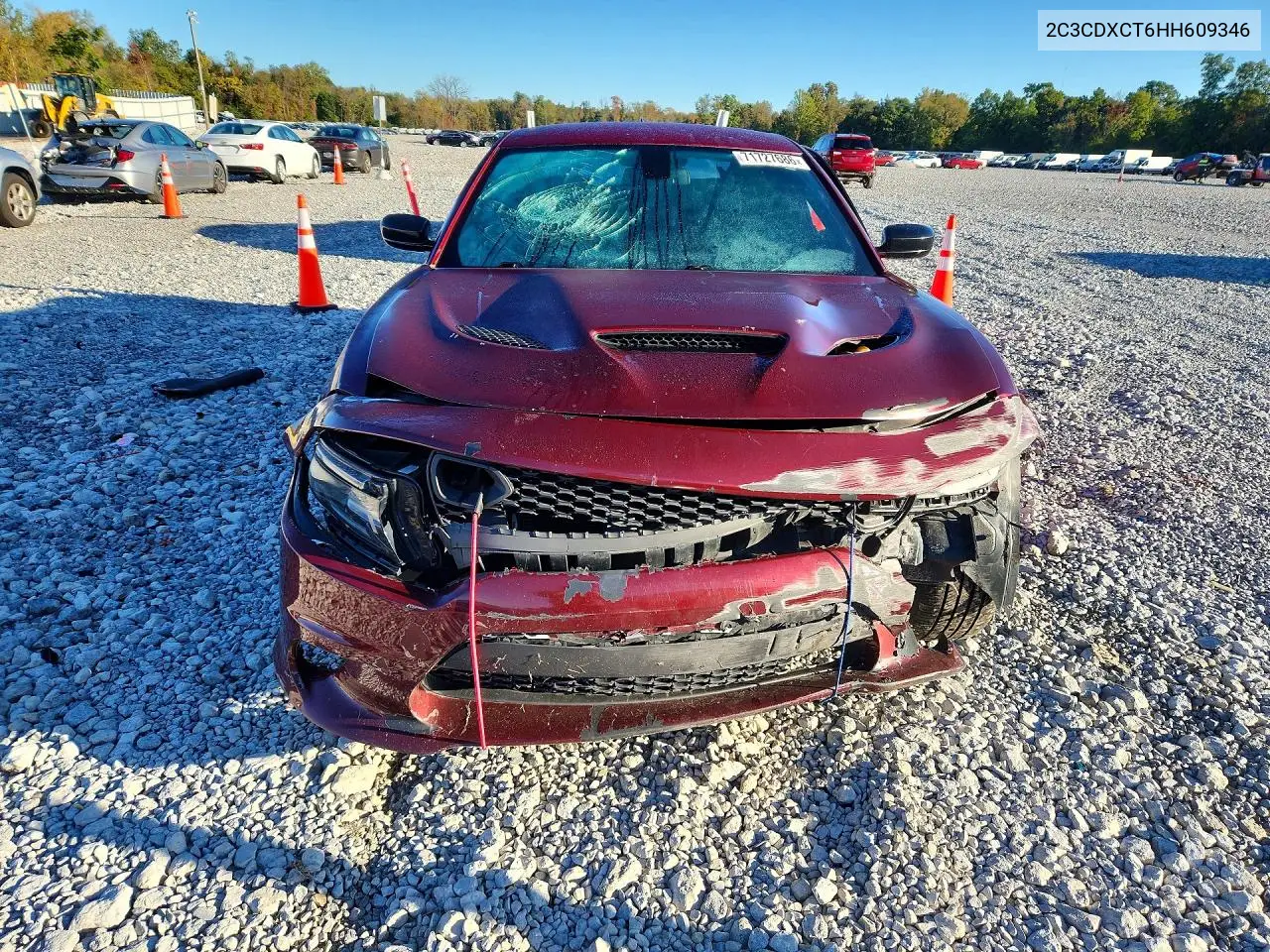 2017 DODGE CHARGER VIN 2C3CDXCT6HH609346 — фото 5