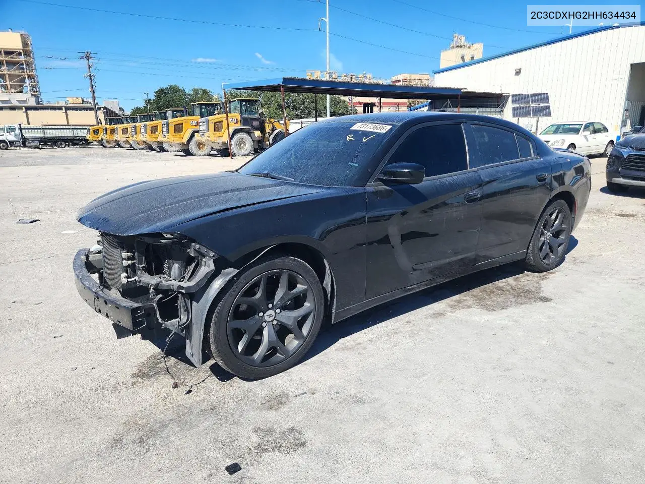DODGE CHARGER 2017, VIN 2C3CDXHG2HH634434