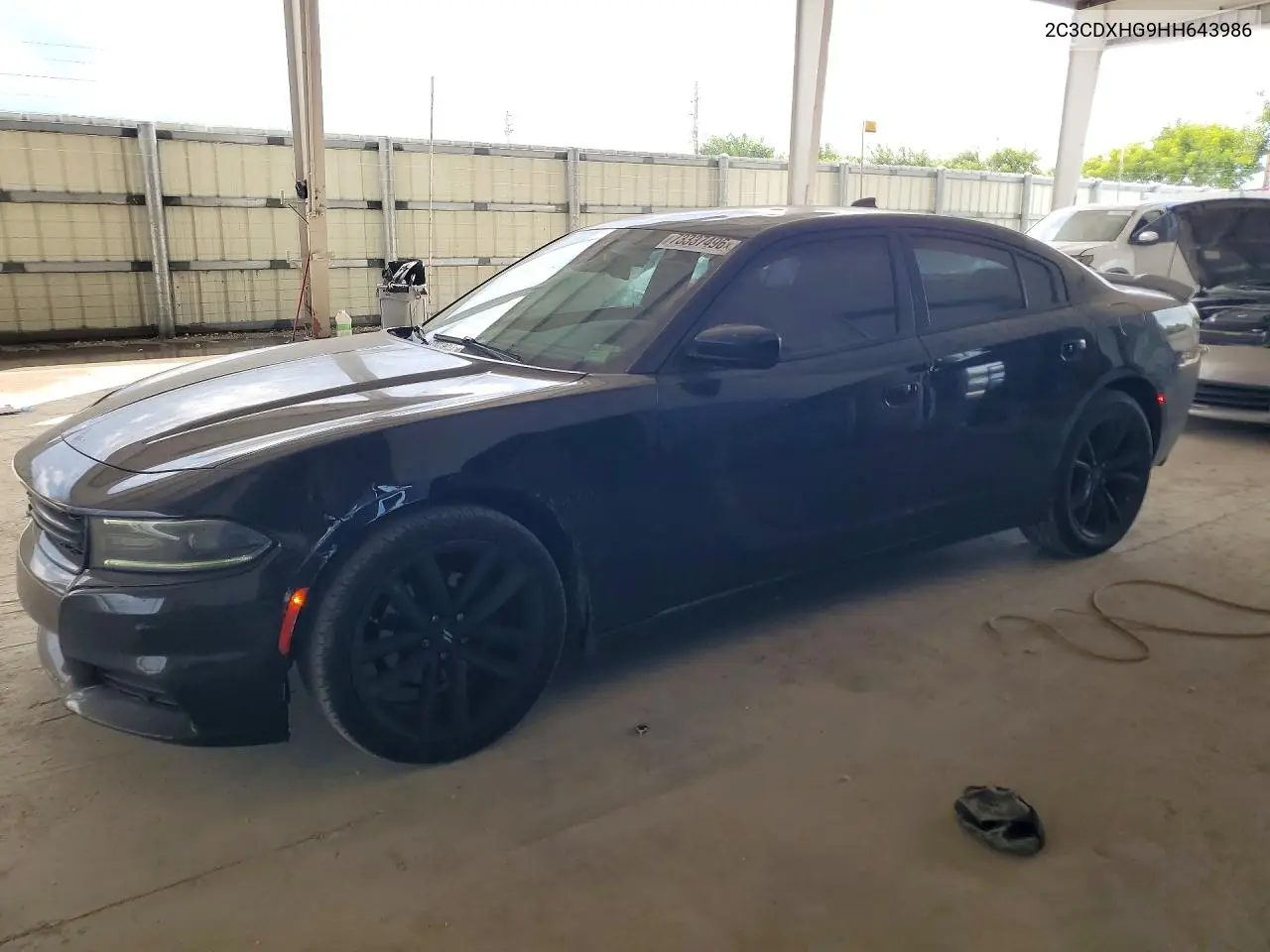 DODGE CHARGER 2017, VIN 2C3CDXHG9HH643986
