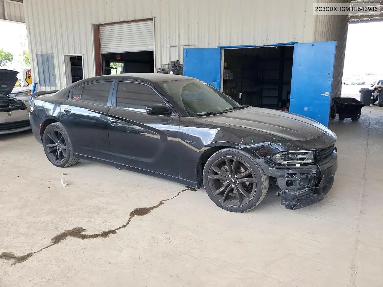 2017 DODGE CHARGER VIN 2C3CDXHG9HH643986 — фото 4