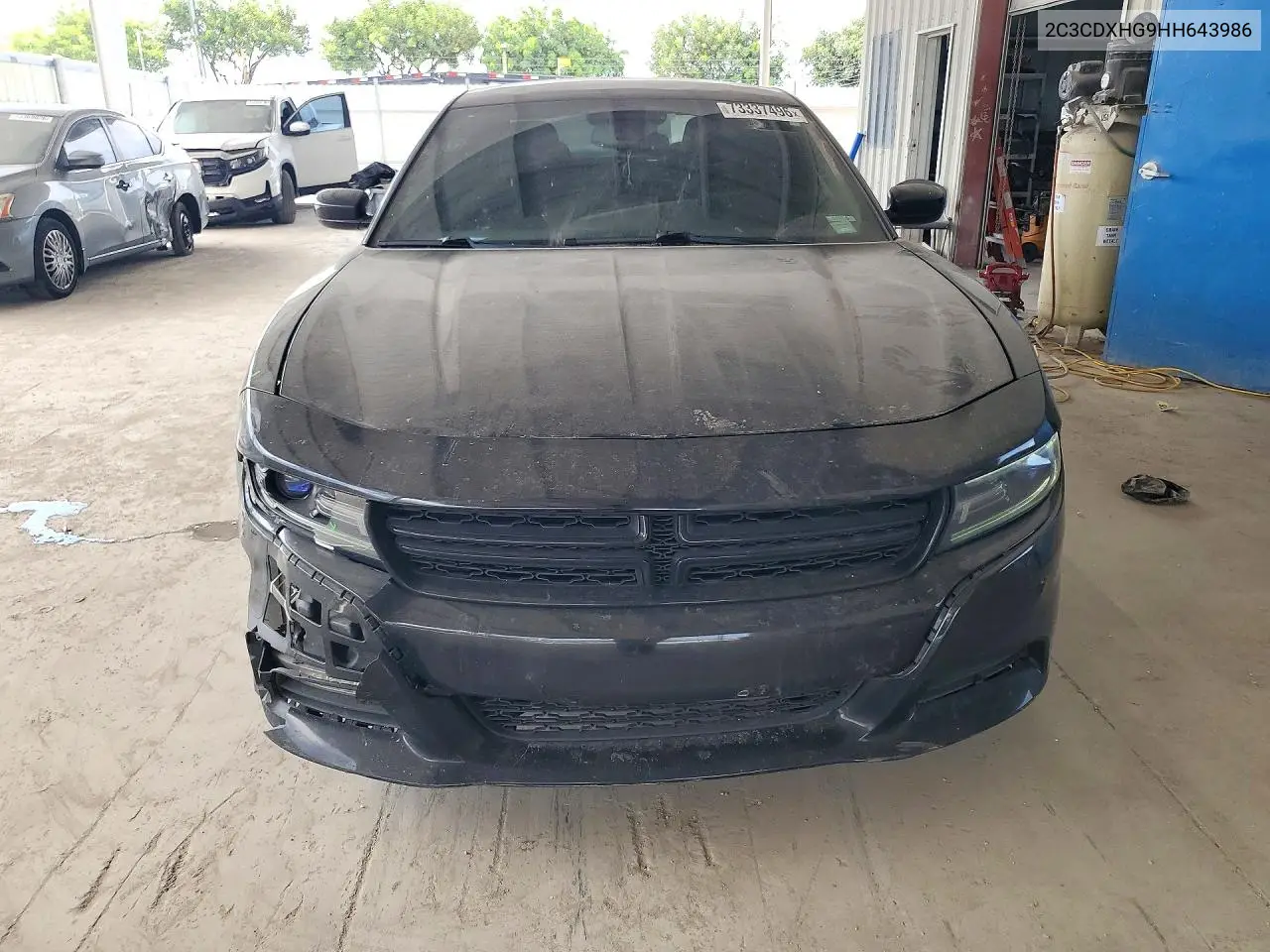 2017 DODGE CHARGER VIN 2C3CDXHG9HH643986 — фото 5