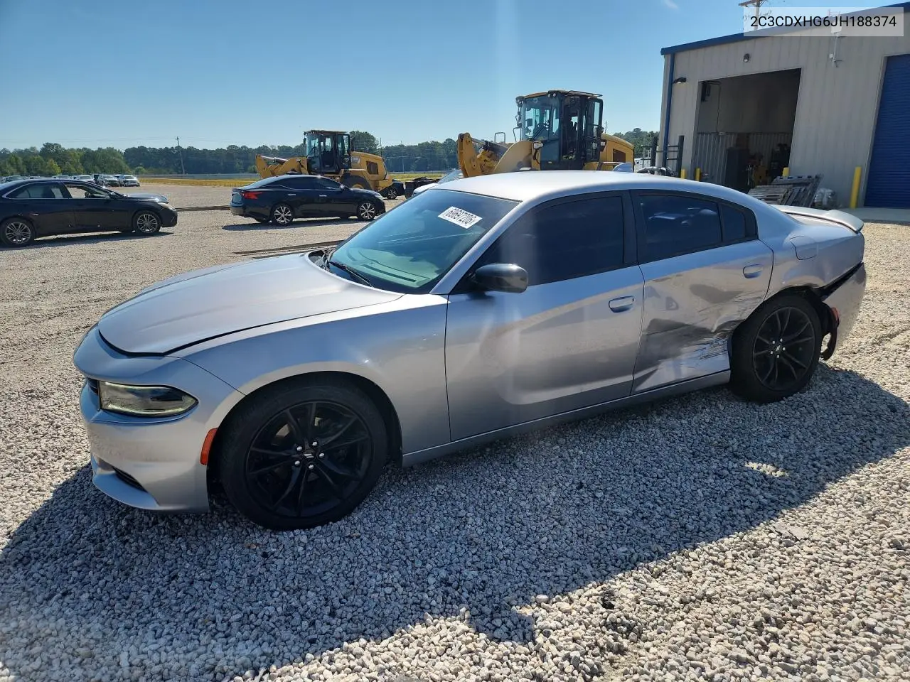 DODGE CHARGER 2018, VIN 2C3CDXHG6JH188374