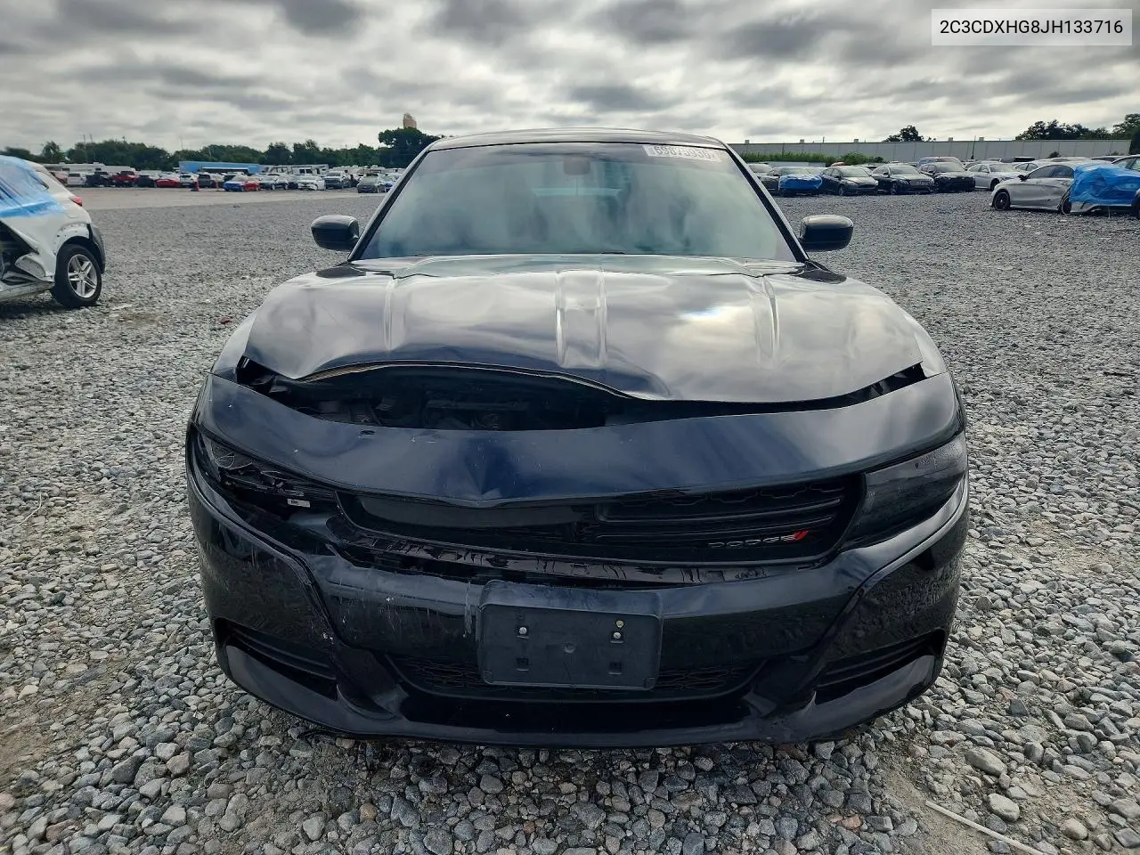 2018 DODGE CHARGER VIN 2C3CDXHG8JH133716 — фото 5