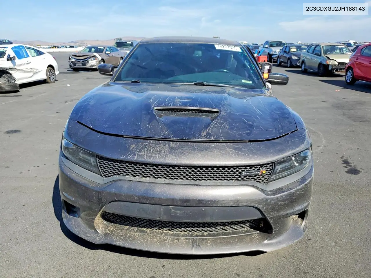2018 DODGE CHARGER VIN 2C3CDXGJ2JH188143 — фото 5