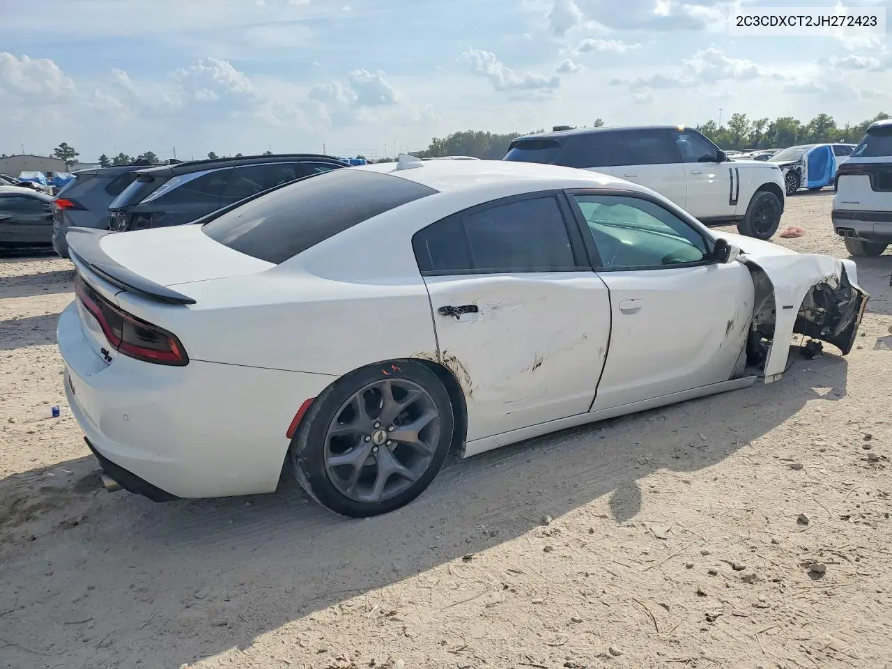 2018 DODGE CHARGER VIN 2C3CDXCT2JH272423 — фото 3