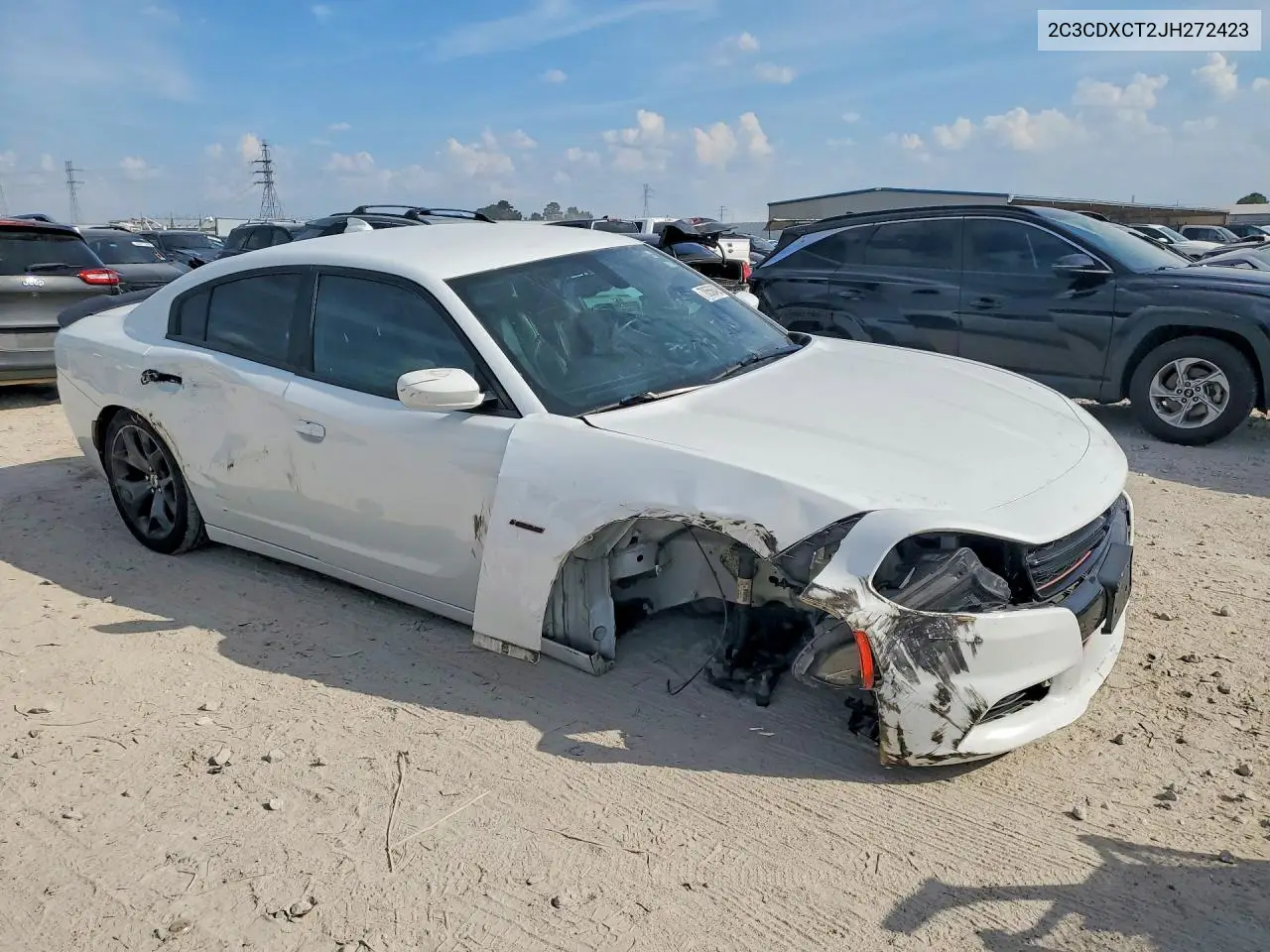 2018 DODGE CHARGER VIN 2C3CDXCT2JH272423 — фото 4