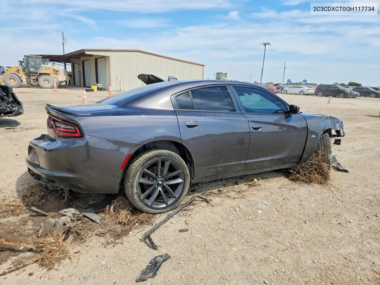 2018 DODGE CHARGER VIN 2C3CDXCT0GH117734 — фото 3